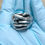 Thumbnail: Vagina Vulva Pussy Art Sculpture Solid Silver Skeleton Hand in Pussy Ring Handma