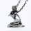 Thumbnail: Nude Cyberpunk Silver Pendant Erotic Sport Girl Hajime Robot Desktop Decor Figur