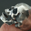 Thumbnail: Movable Jaw Realistic Skull Artisan Handmade Ring