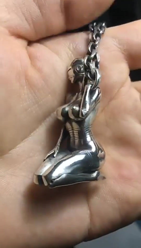 Thumbnail: Sexy Nude Pendant Erotic Nude Naked Women Beauty Robot Desktop Decoration Figure