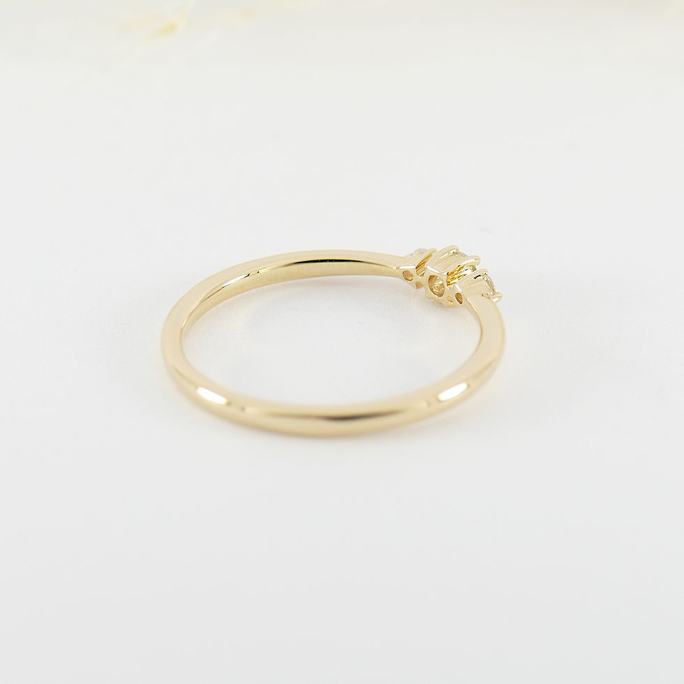 Miniaturbild: Three-Stone Verlobungsring