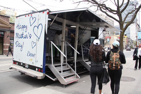 Dove Beauty Bar pop-up