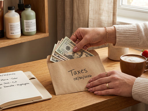 How Much Should a Salon Owner Set Aside for Taxes?