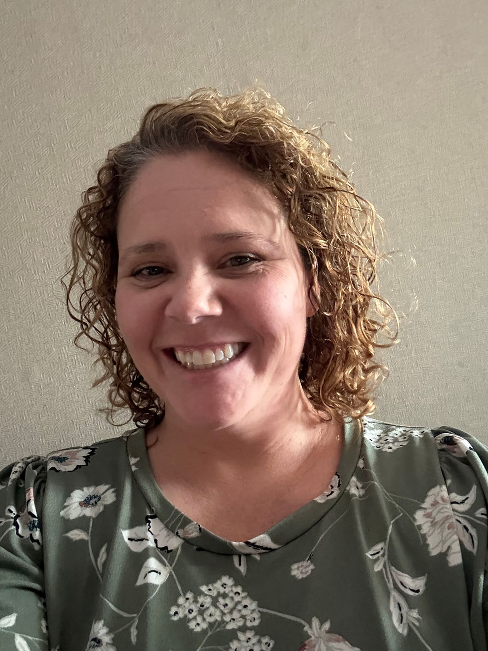 Linnea celebrating finishing her master's