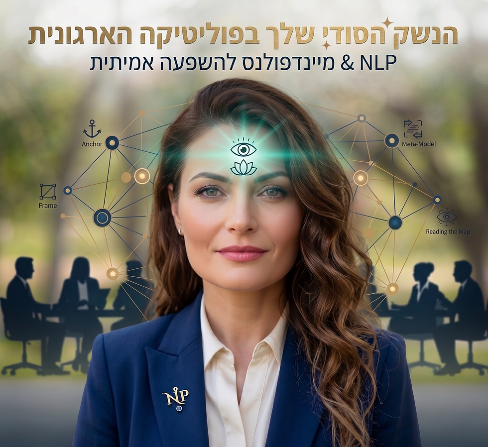 המקצועיות שלך היא רק חצי מהסיפור: מדריך להתמודדות עם פוליטיקה ארגונית