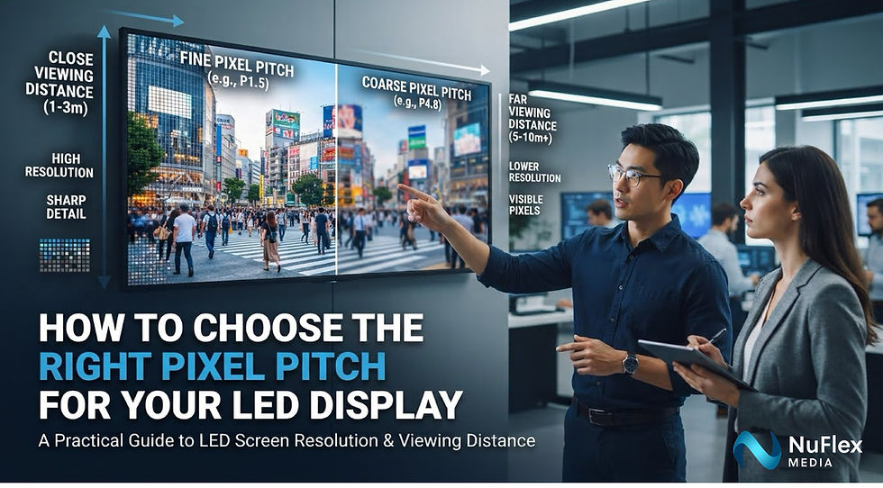 Choosing Pixel Ptch