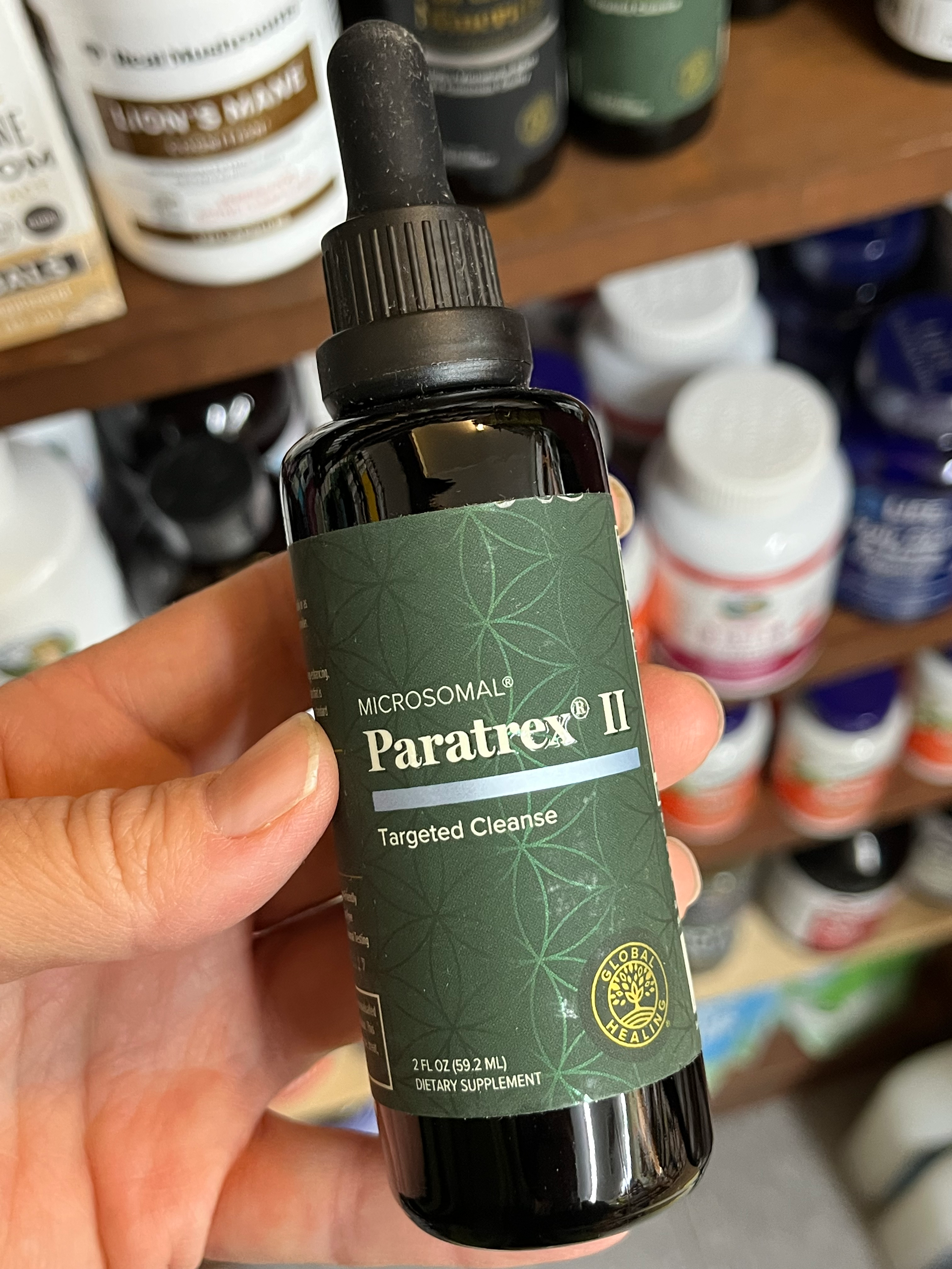 Global Healing Microsomal Paratrex II - 2 oz.