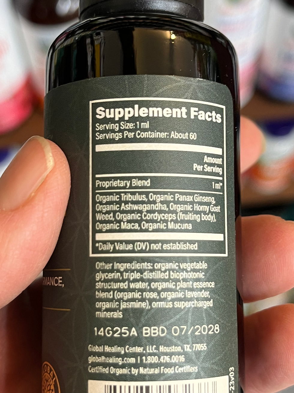 Thumbnail: Global Healing Men's Hormone Support - 2 oz.