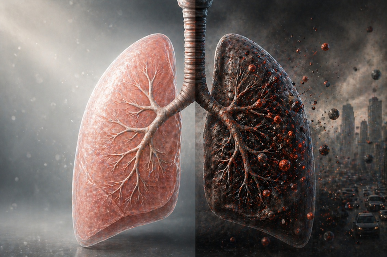 Impacto y exposición indirecta de partículas de manganeso