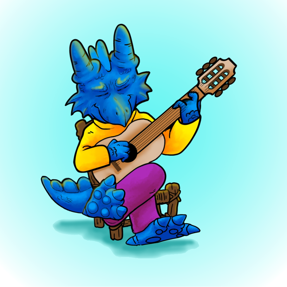 Music dragon