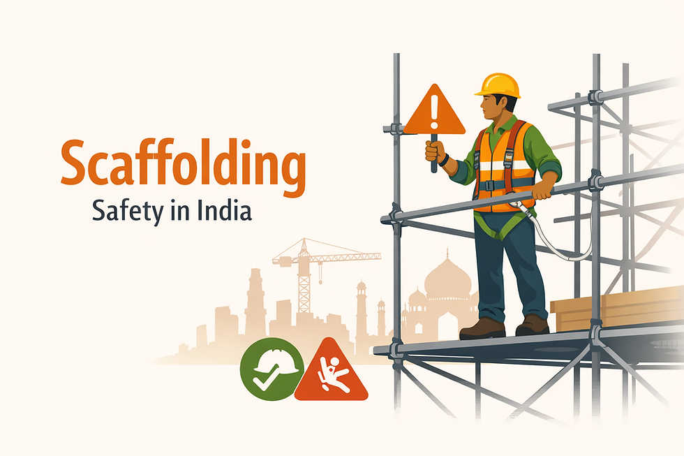 Why Scaffolding, Shuttering Safety in India's Infrastructure development begins long before the first scaffolding goes up
