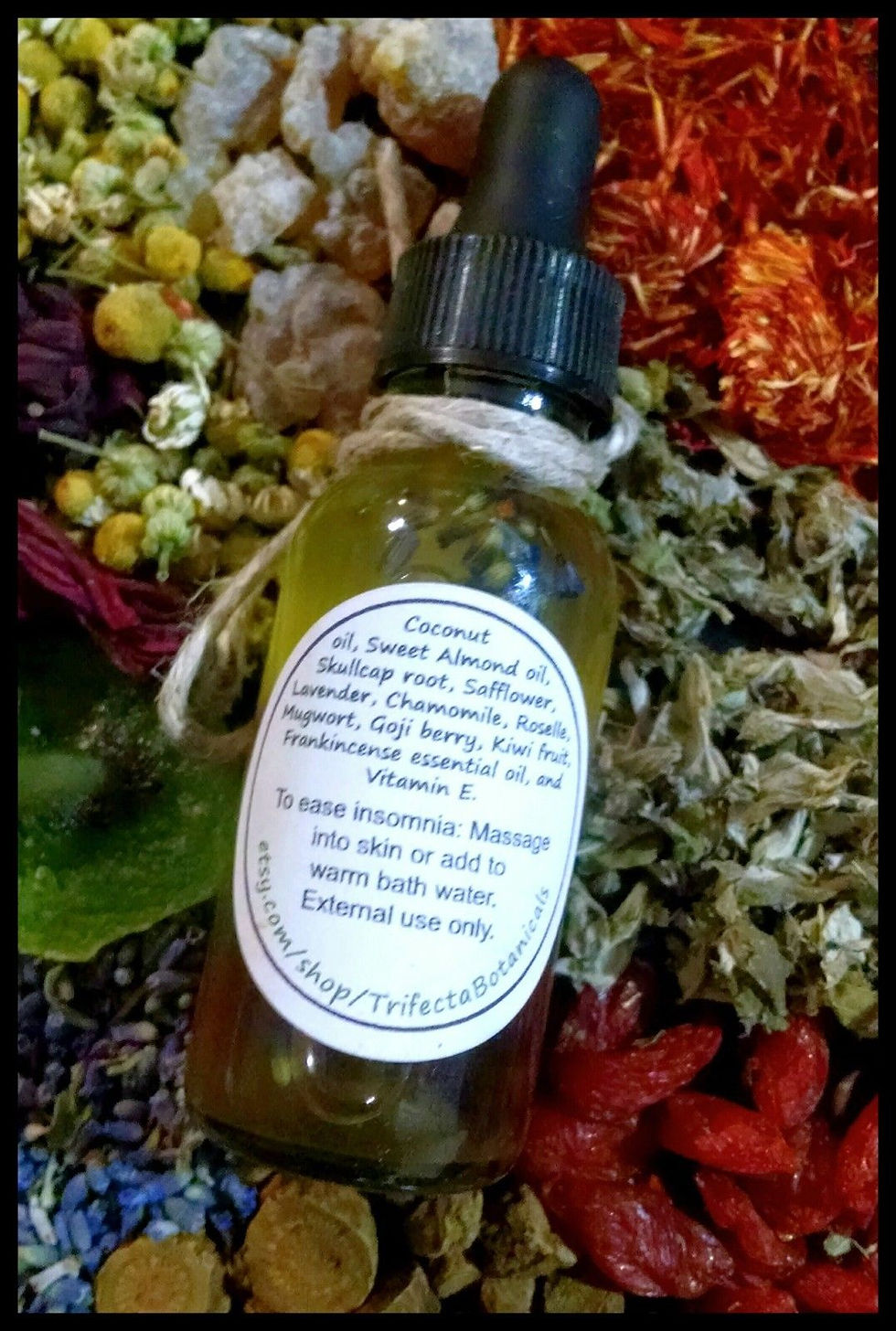 insomniac organic herbal body oil