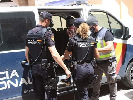 PANDILLEROS HONDUREÑOS DE "LA 18" DETENIDOS EN BARCELONA POR LA POLICIA NACIONAL