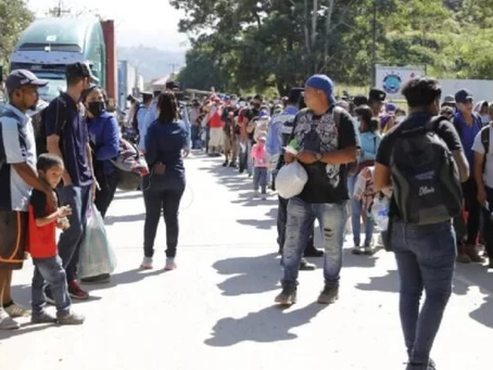 Casi 19,000 migrantes ingresaron a Honduras en enero, 969% más que en 2022
