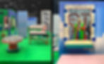 This colourful stand by Italian brand Seletti was a Memphis Milano-lover's dream