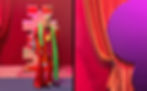 Loving this bold colour combination used for the entrance of the 'Hotel Uchronia' installation