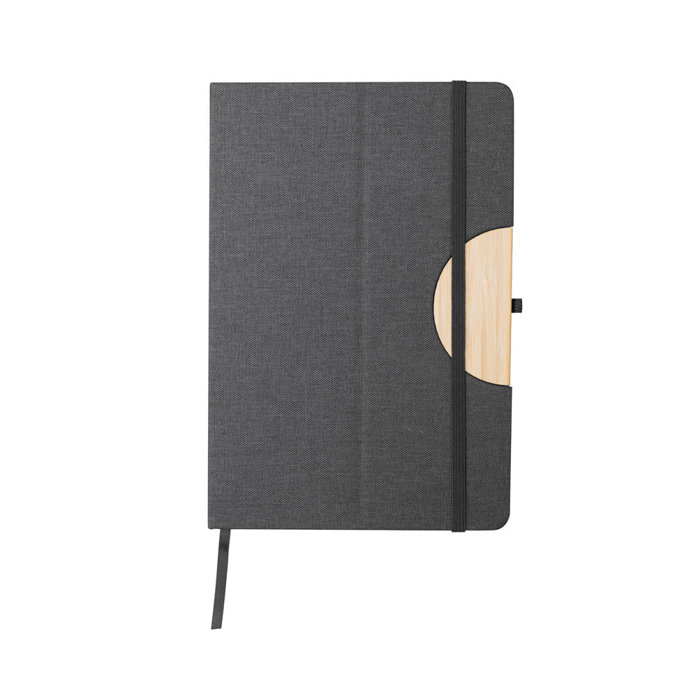 KIT ESCRITÓRIO CADERNO, GARRAFA E CANETA METALICA