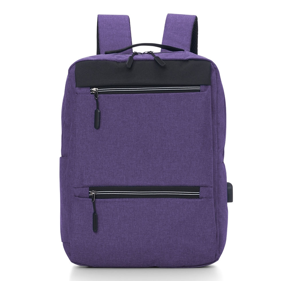 Miniatura: Mochila de Nylon USB 21L personalizada : Perfeita para o Seu Dia a Dia