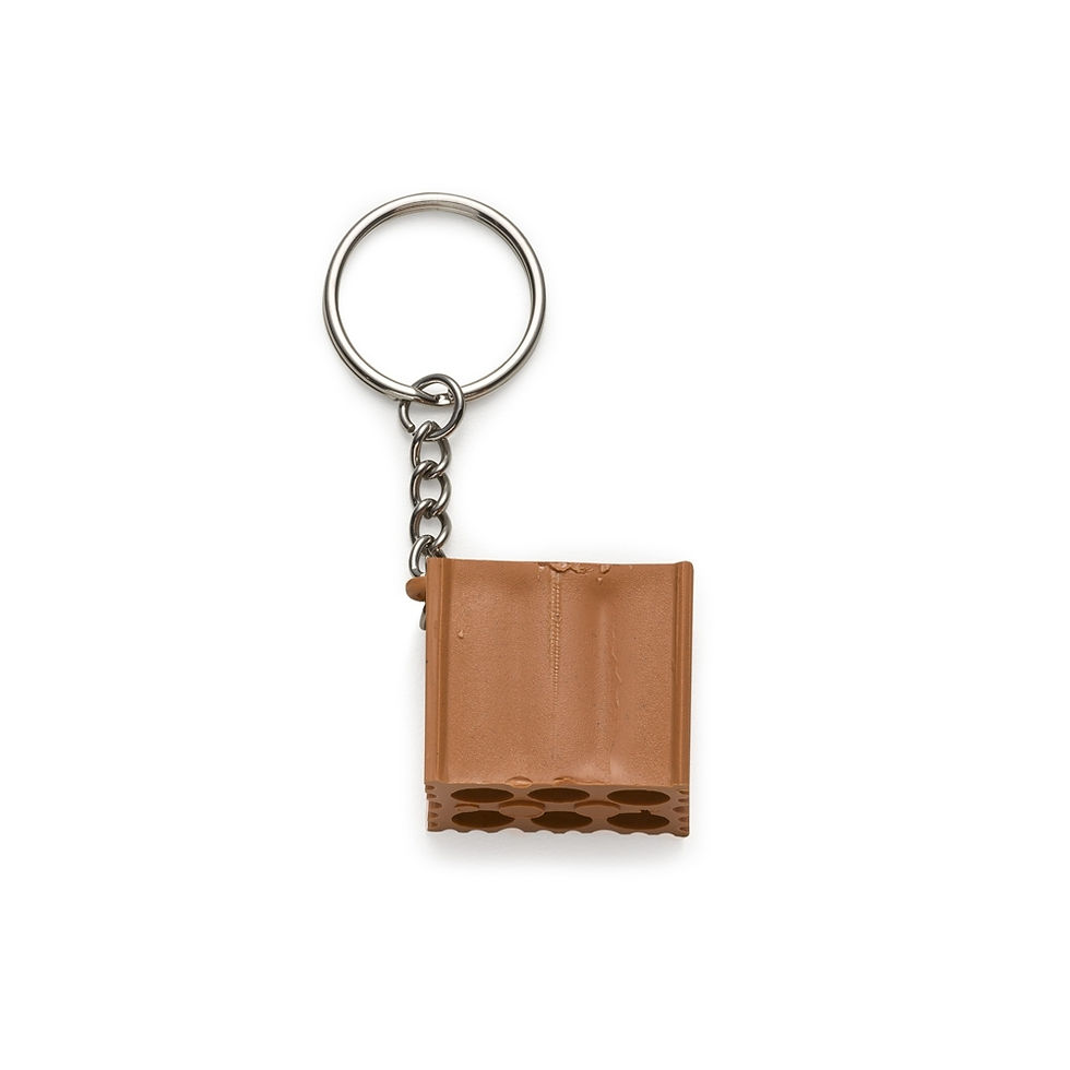Miniatura: Chaveiro Personalizado Formato Tijolo Nexo Brindes Novo Hamburgo