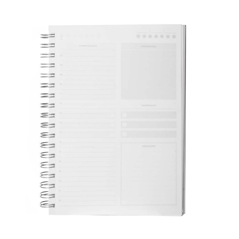 Miniatura: CADERNO B5 PLANNER CAPA EM PERCALUX