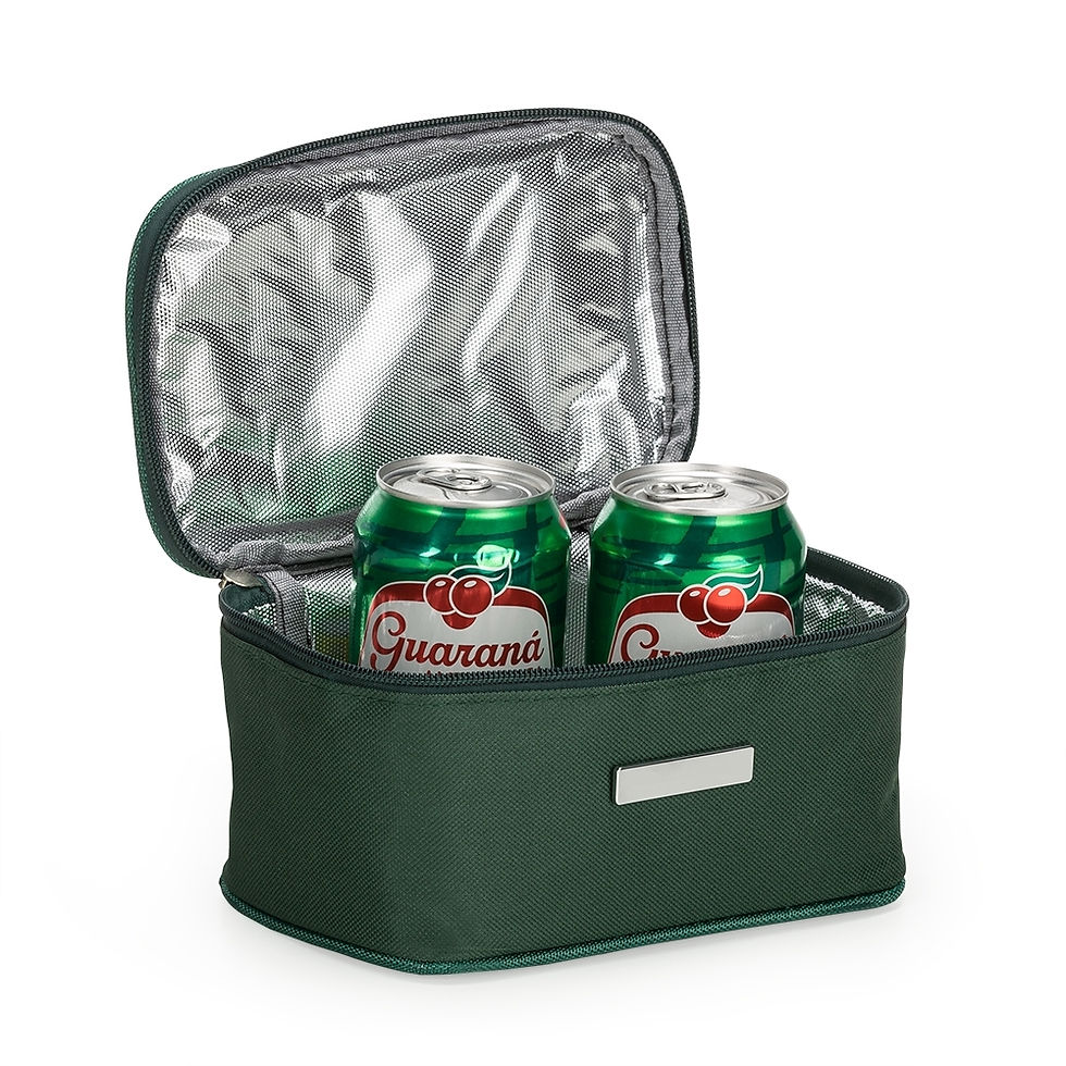 Bolsa térmica personalizada 2,6 litros nylon nexo brindes