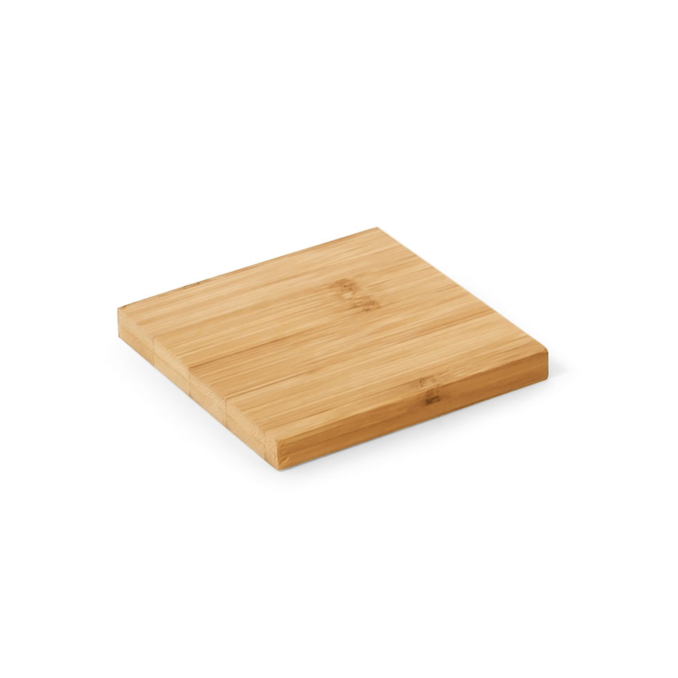 Miniatura: Kit de 4 Porta Copos em Bambu