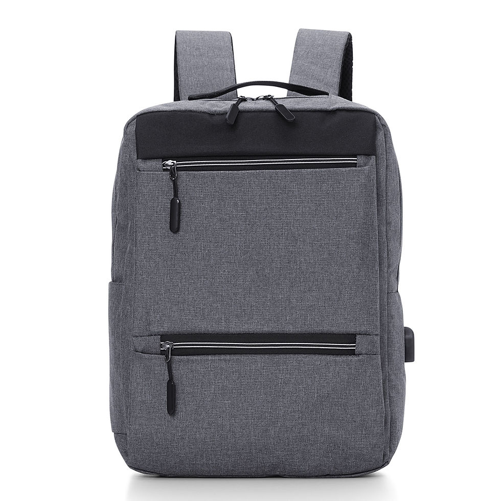 Miniatura: Mochila de Nylon USB 21L personalizada : Perfeita para o Seu Dia a Dia