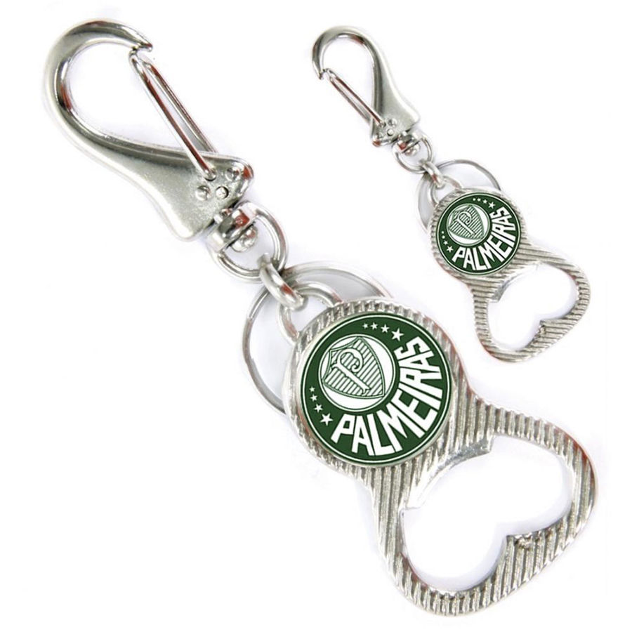 Miniatura: Chaveiro Abridor 2 Lados Argola e Mosquete Personalizado Futebol