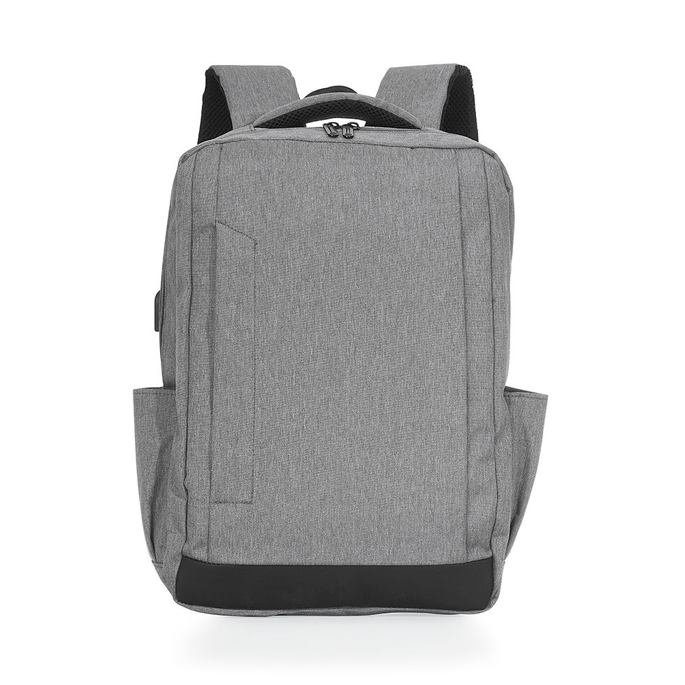 Miniatura: Mochila de Nylon USB Personalizada: Conforto e Praticidade