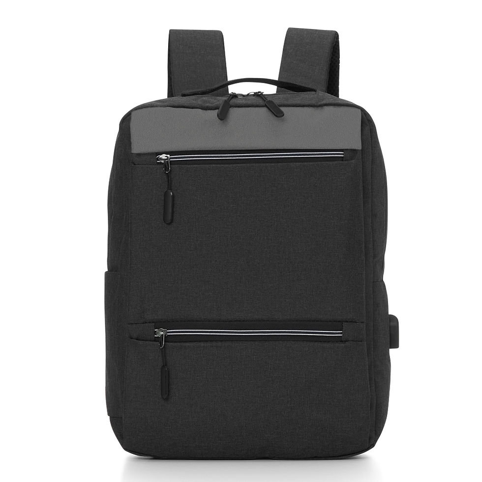 Miniatura: Mochila de Nylon USB 21L personalizada : Perfeita para o Seu Dia a Dia