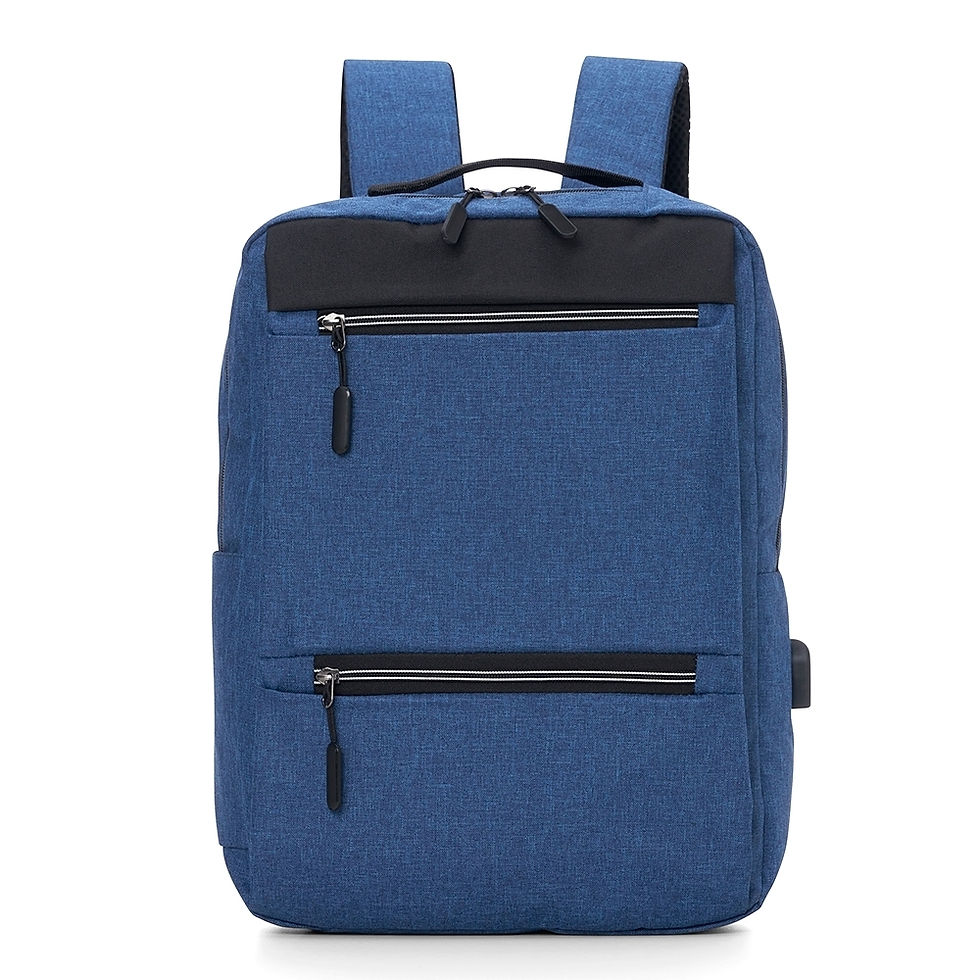 Miniatura: Mochila de Nylon USB 21L personalizada : Perfeita para o Seu Dia a Dia