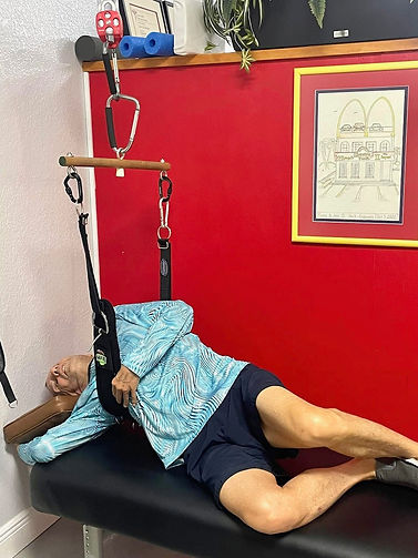 Patient receiving personalized treatment.