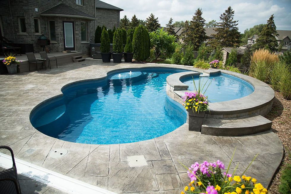 fiberglass pool project