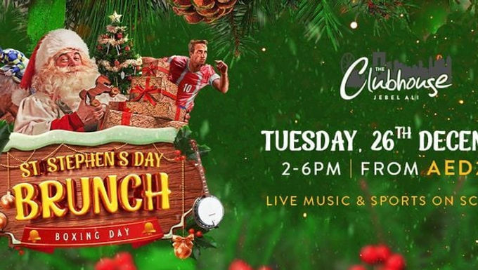 Boxing Day Brunch at Jebel Ali Recreation Club