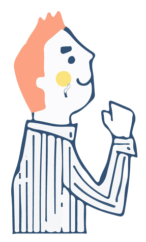 男性のイラスト