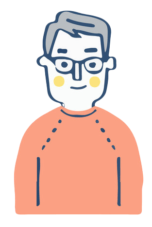男性のイラスト