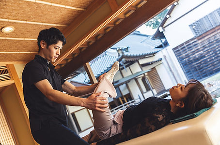 インストラクターによる専門的なストレッチ