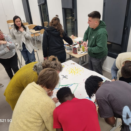 ETAPE 1 - Une présentation, de belles rencontres et déjà les premiers liens qui se tissent