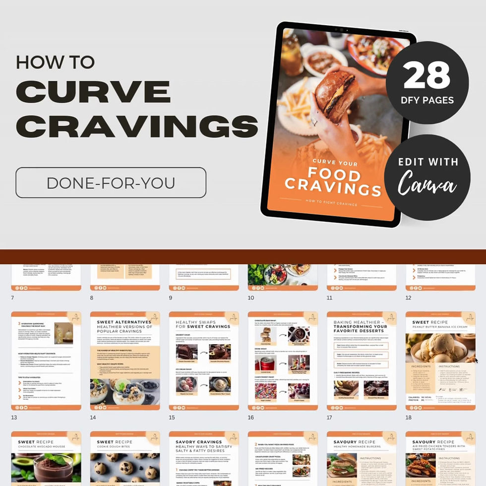 Thumbnail: DFY | How to Curve Cravings: The Guide to Eliminating Food Cravings