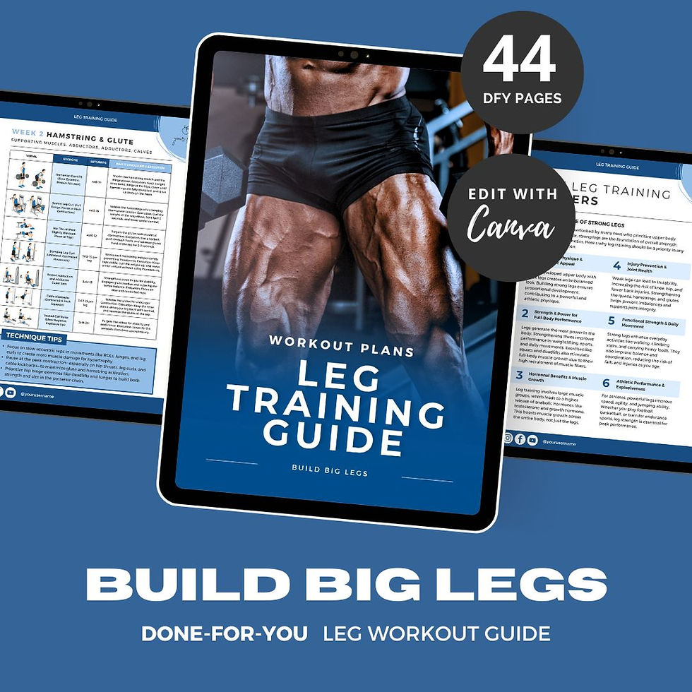 Thumbnail: DFY | Ultimate Leg Training Guide: Muscle Growth