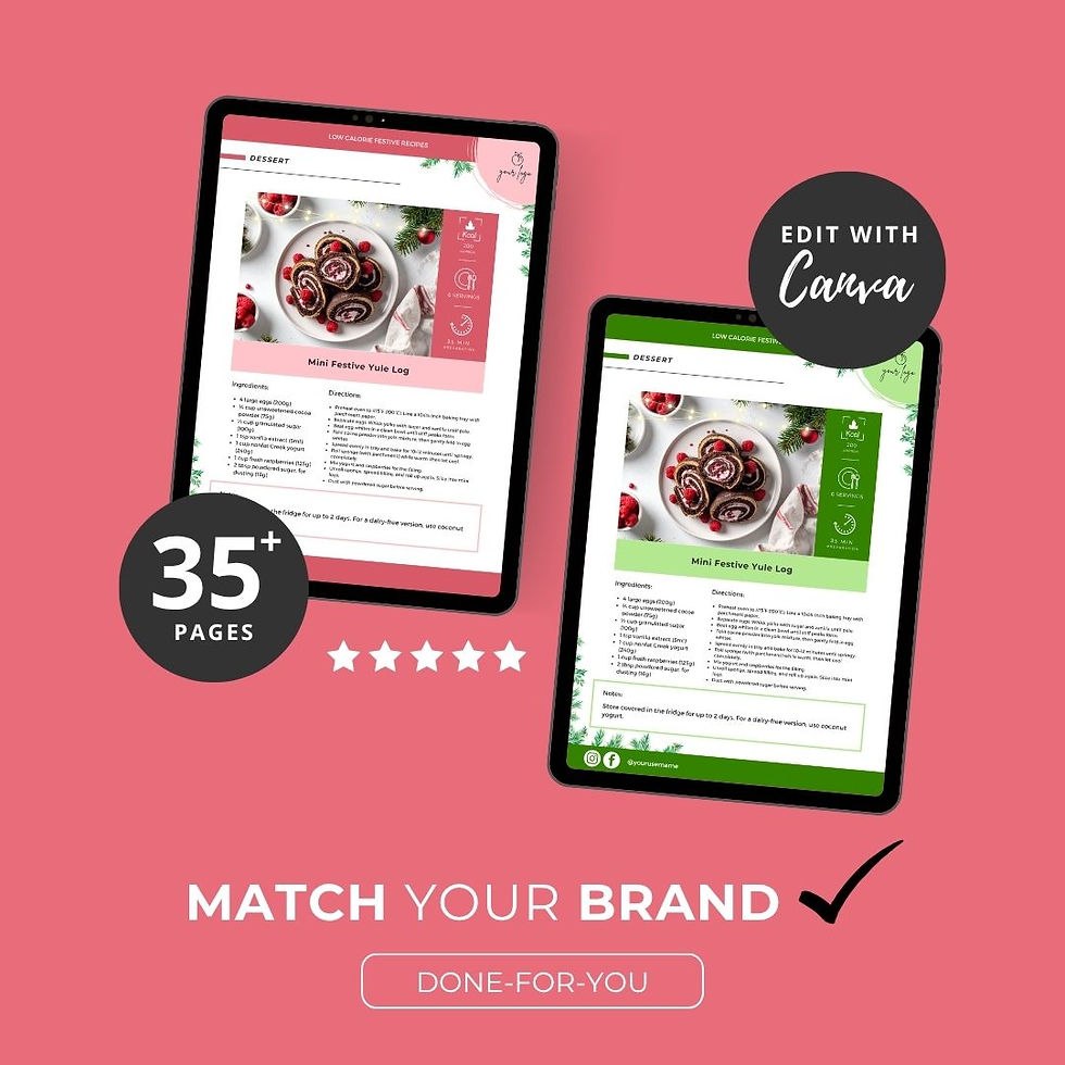 Thumbnail: DFY | Low Calorie Festive Recipes: Healthy Christmas