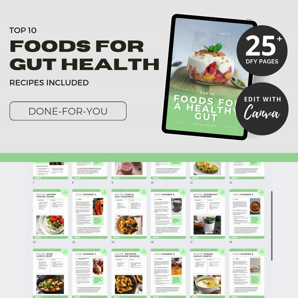 Thumbnail: DFY | 10 Foods For Gut Health: Recipes Included