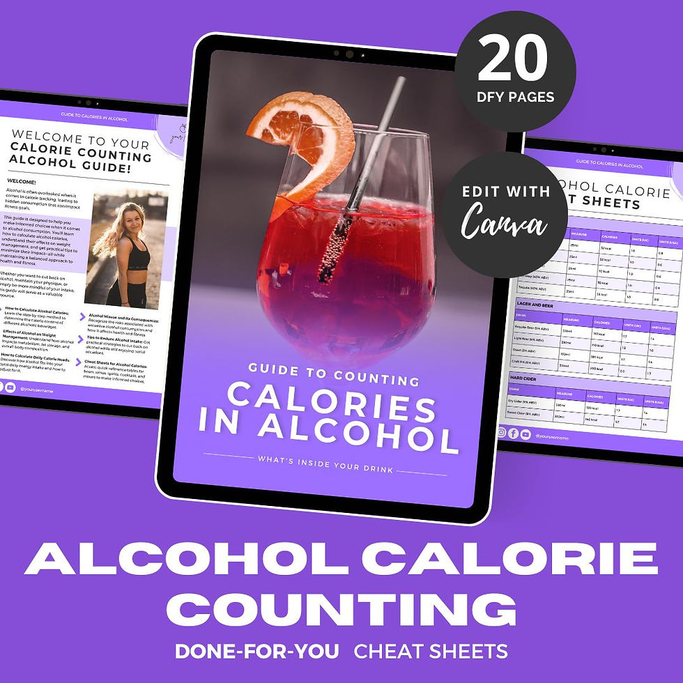 Thumbnail: DFY | Alcohol Guide: Calorie Cheat Sheets