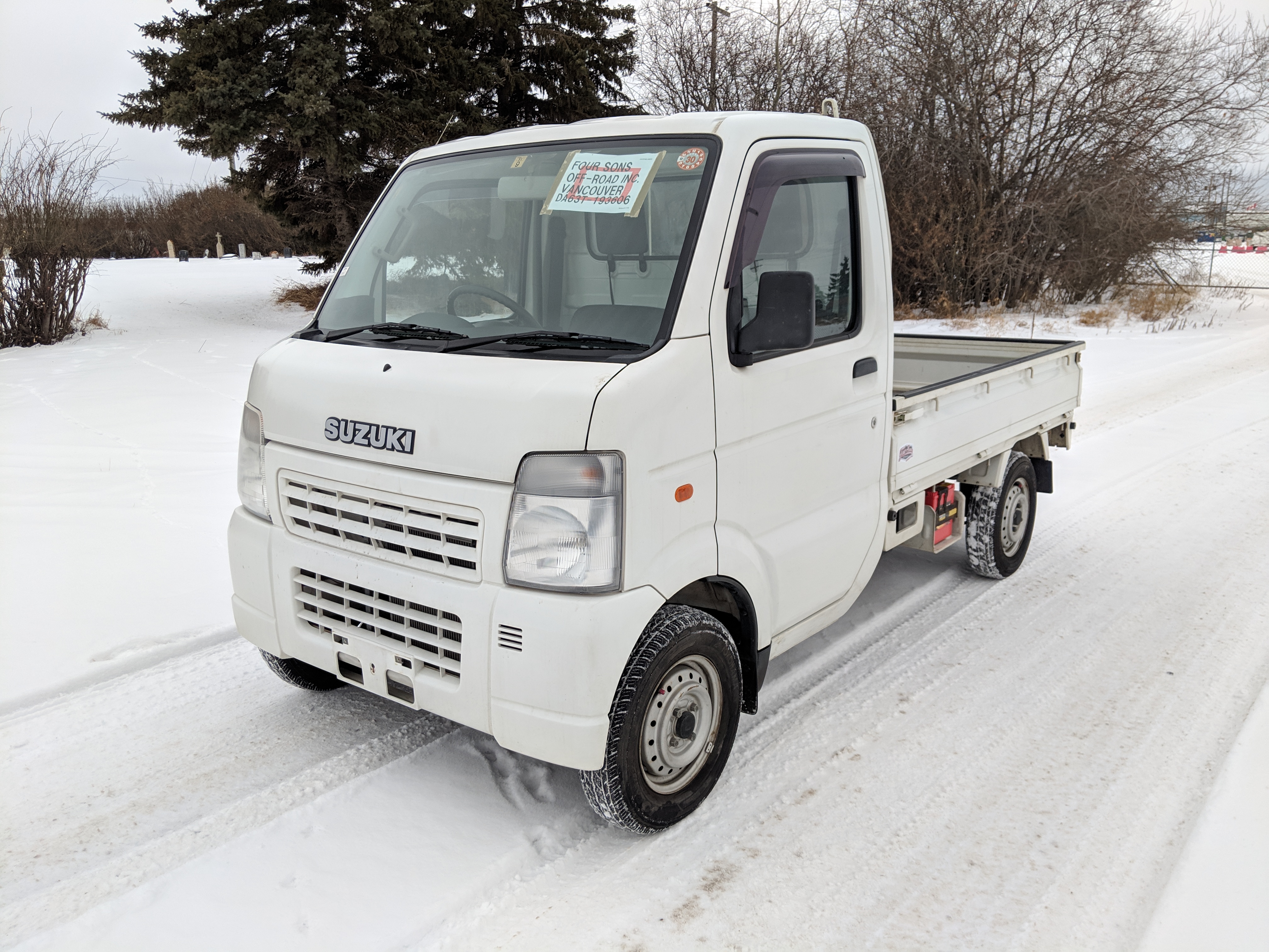 2003 Suzuki Carry DA63T, Diff. Lock - $11,750 SOLD! | Mini Trucks For Sale in Alberta | Four Sons Off-Road Inc.
