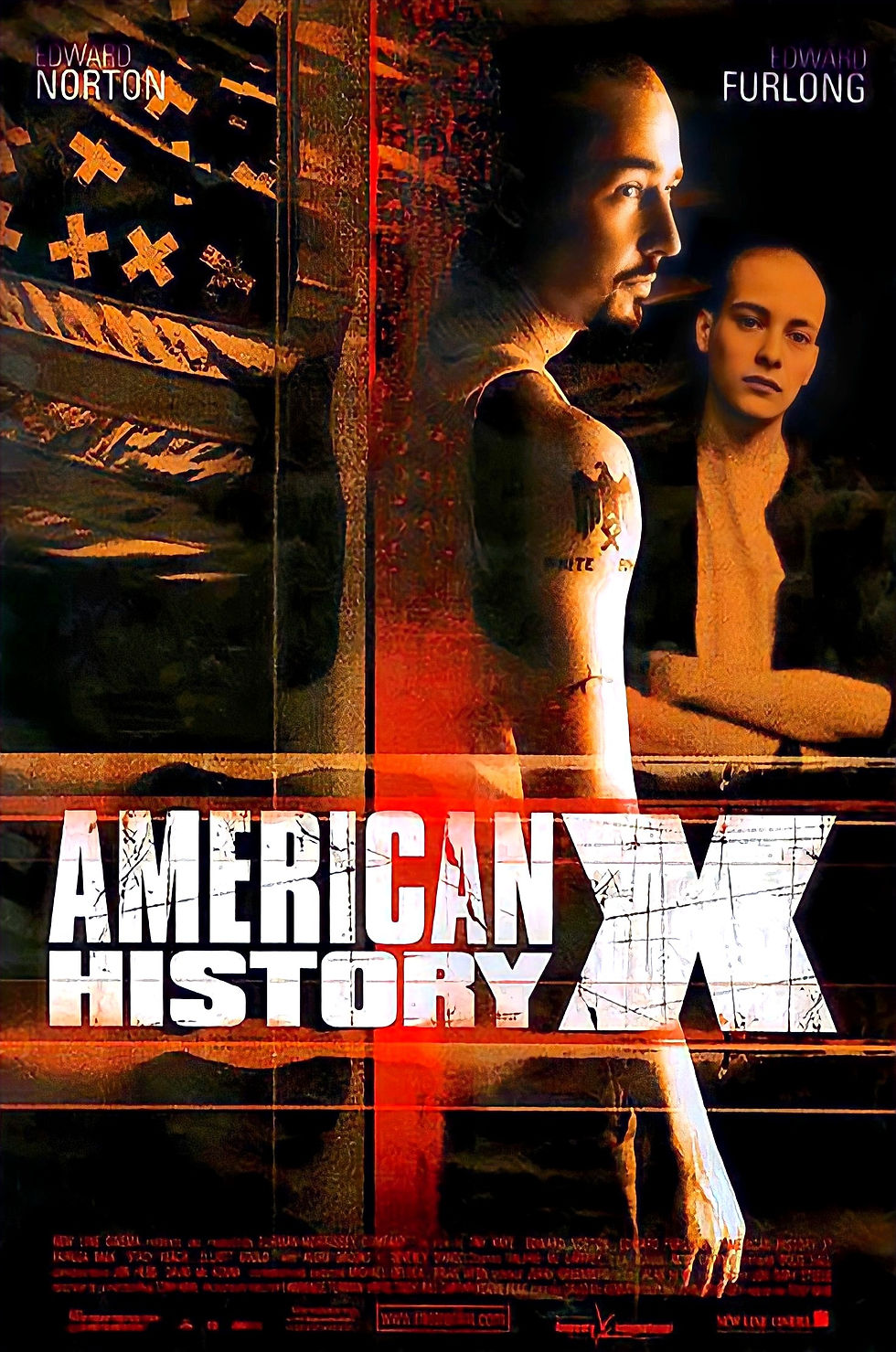 Movie poster for the 1998 film American History X