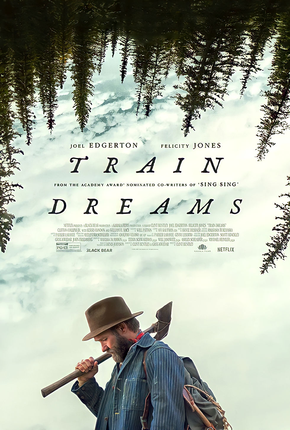 Movie poster for 'Train Dreams'