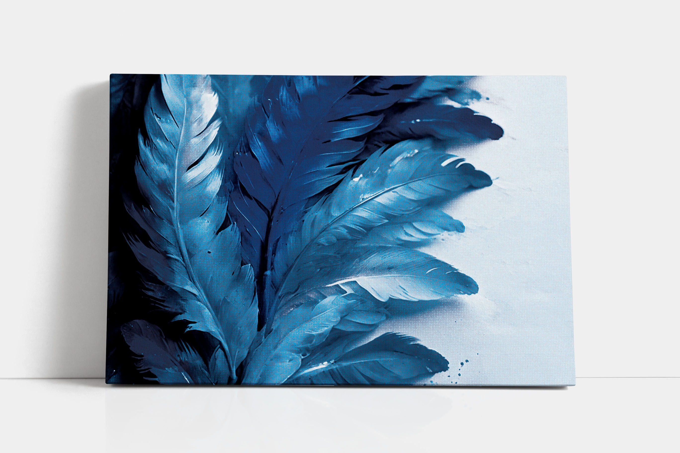 Feather תמונה כחול
