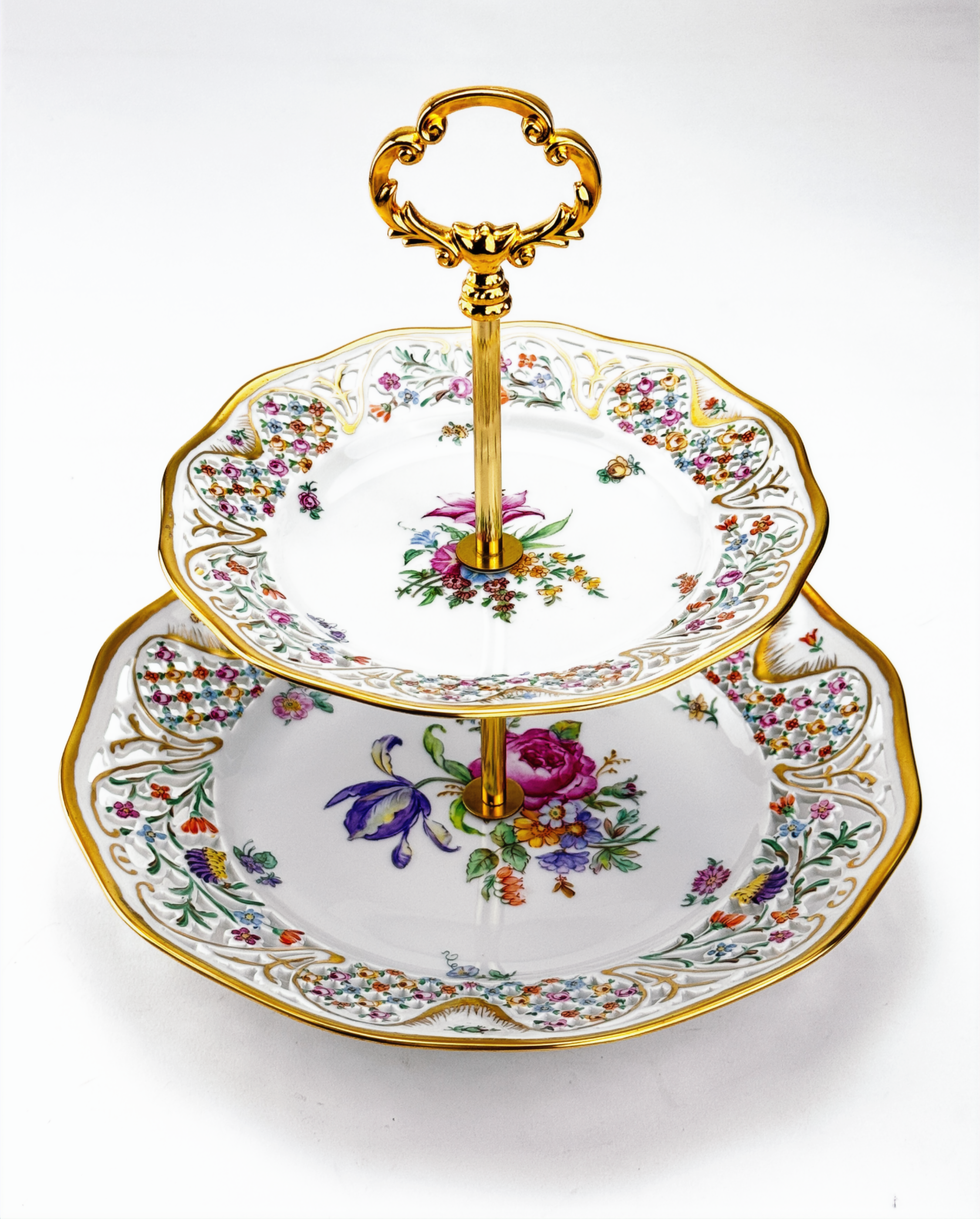 Vintage Oscar de la Renta Home Two Tier Server
