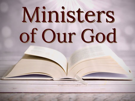 Christ’s ministers (converted): word from the Lord: sons of God inbound 