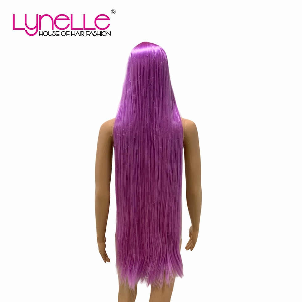 Thumbnail: NEW: 1 Meter Long Synthetic Wig with Bangs SW.WA-FW100+B